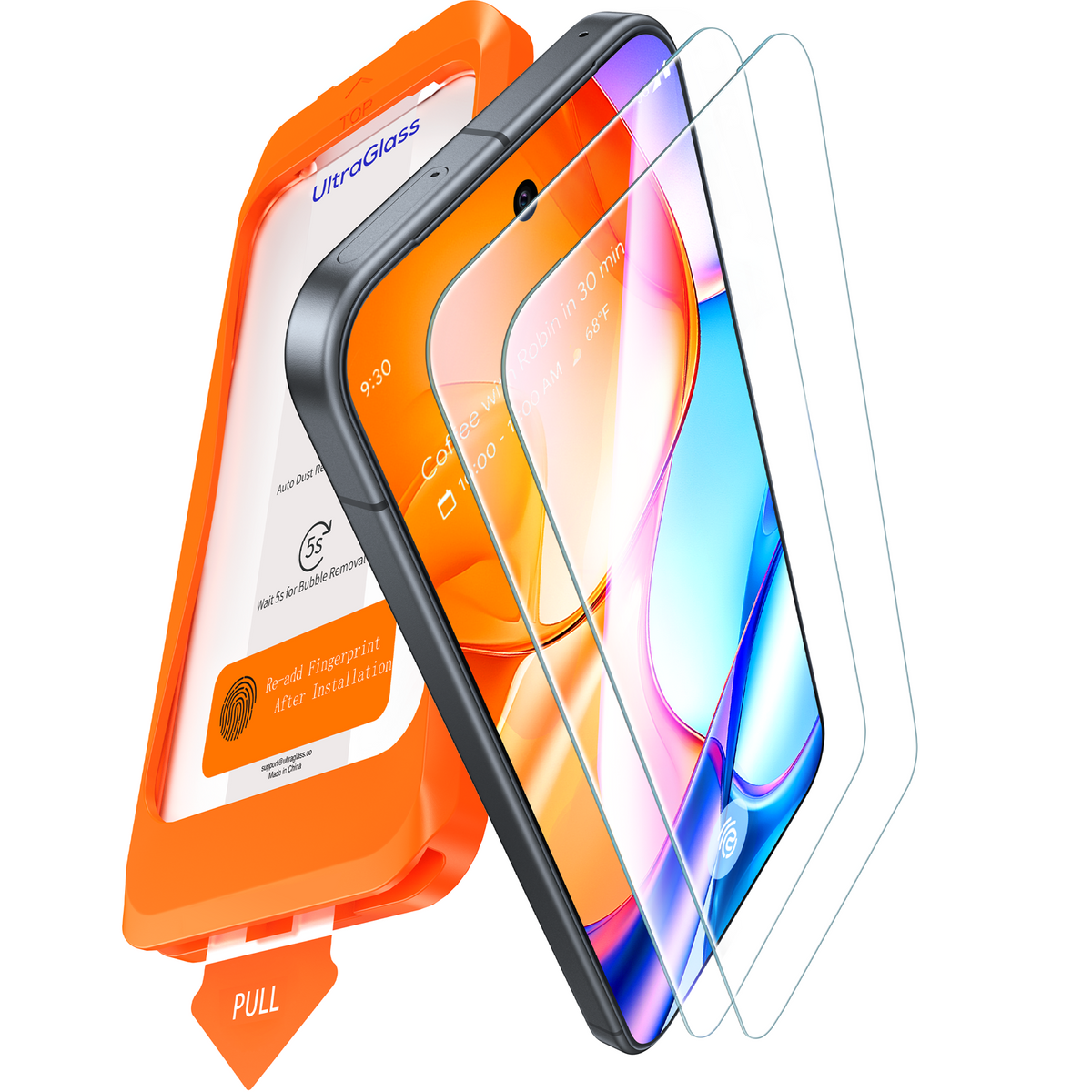 UltraGlass Google Pixel 10 Pro XL Screen Protector, 2 Pack