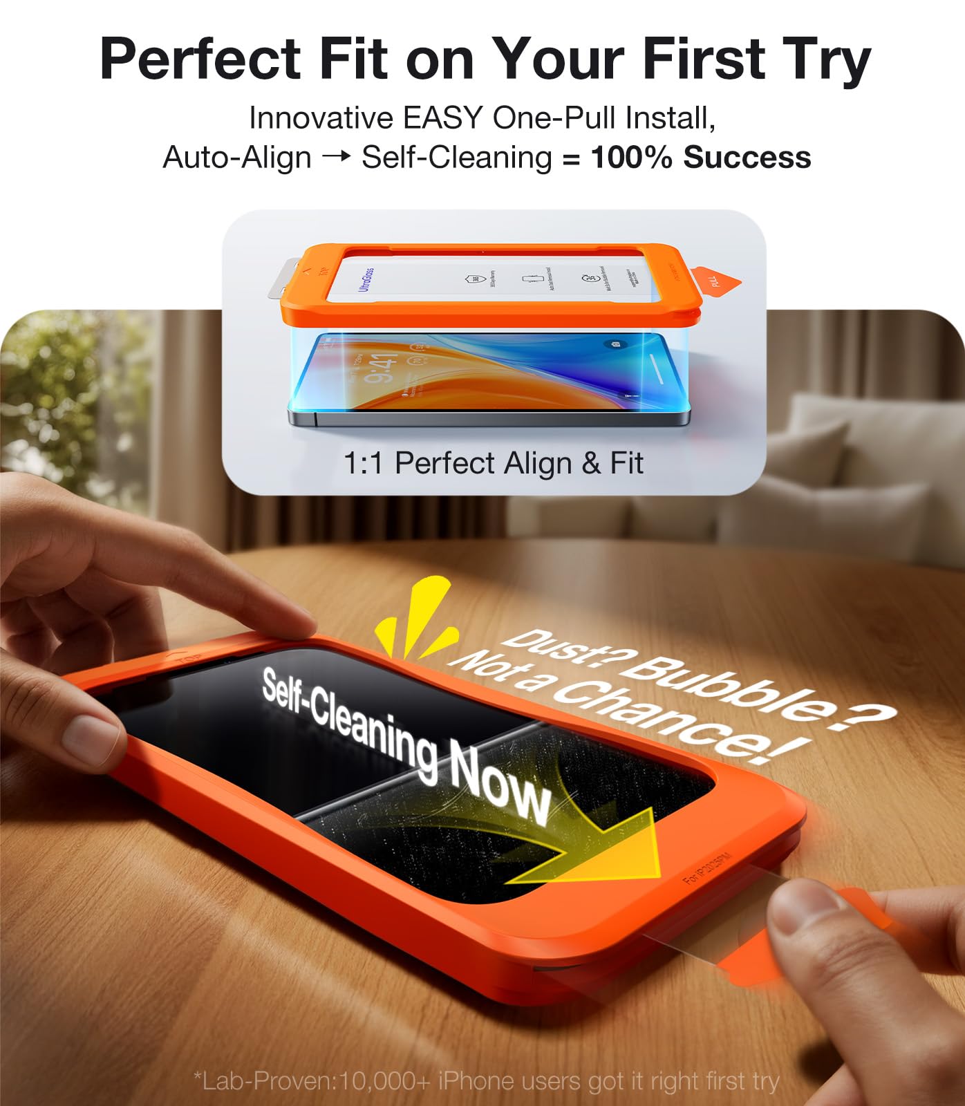 UltraGlass Samsung Galaxy S26 Screen Protector, 2 Pack