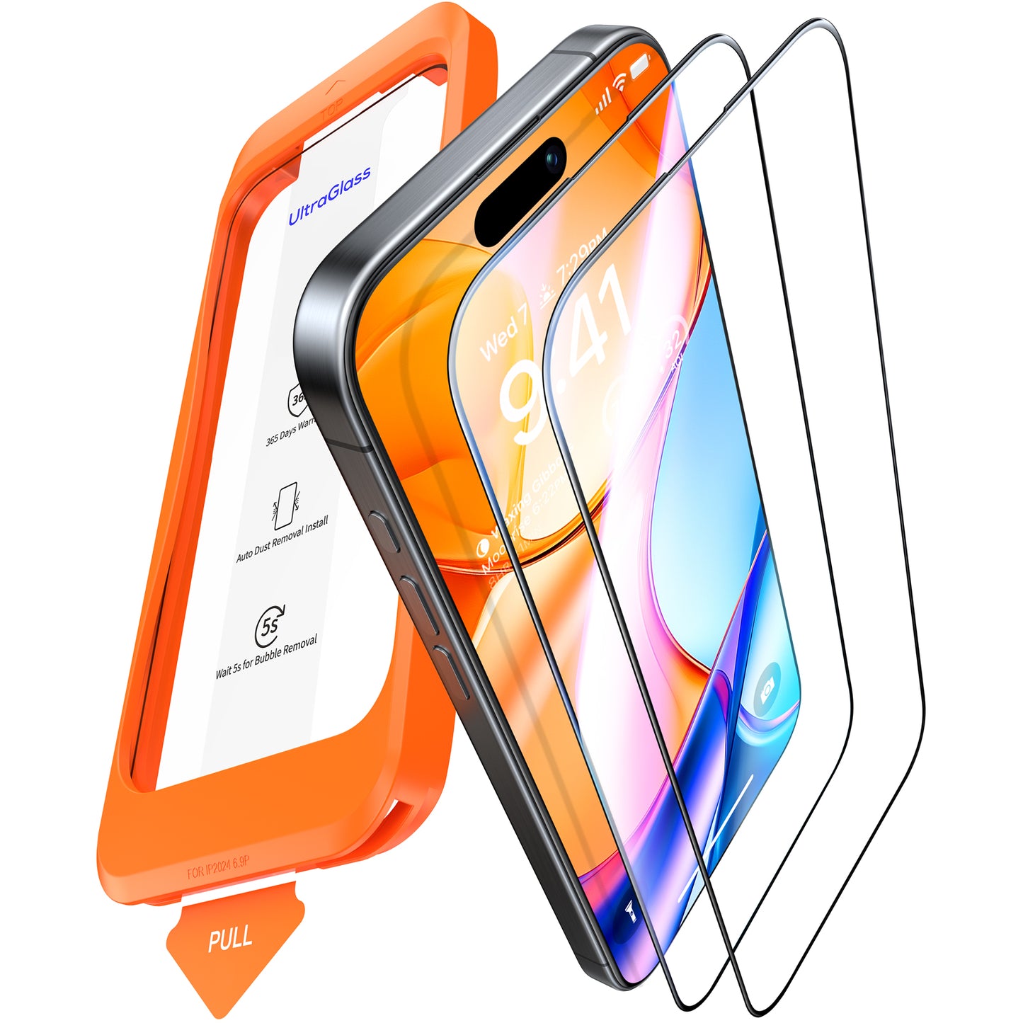 iPhone 17 Pro Screen Protector, 2 Pack
