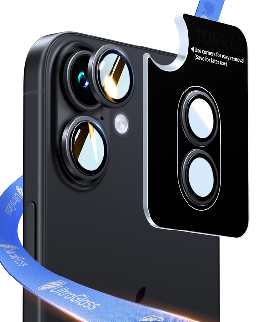 UltraGlass UNBREAK TOP 9H Glass for iPhone 17 Camera Lens Protector