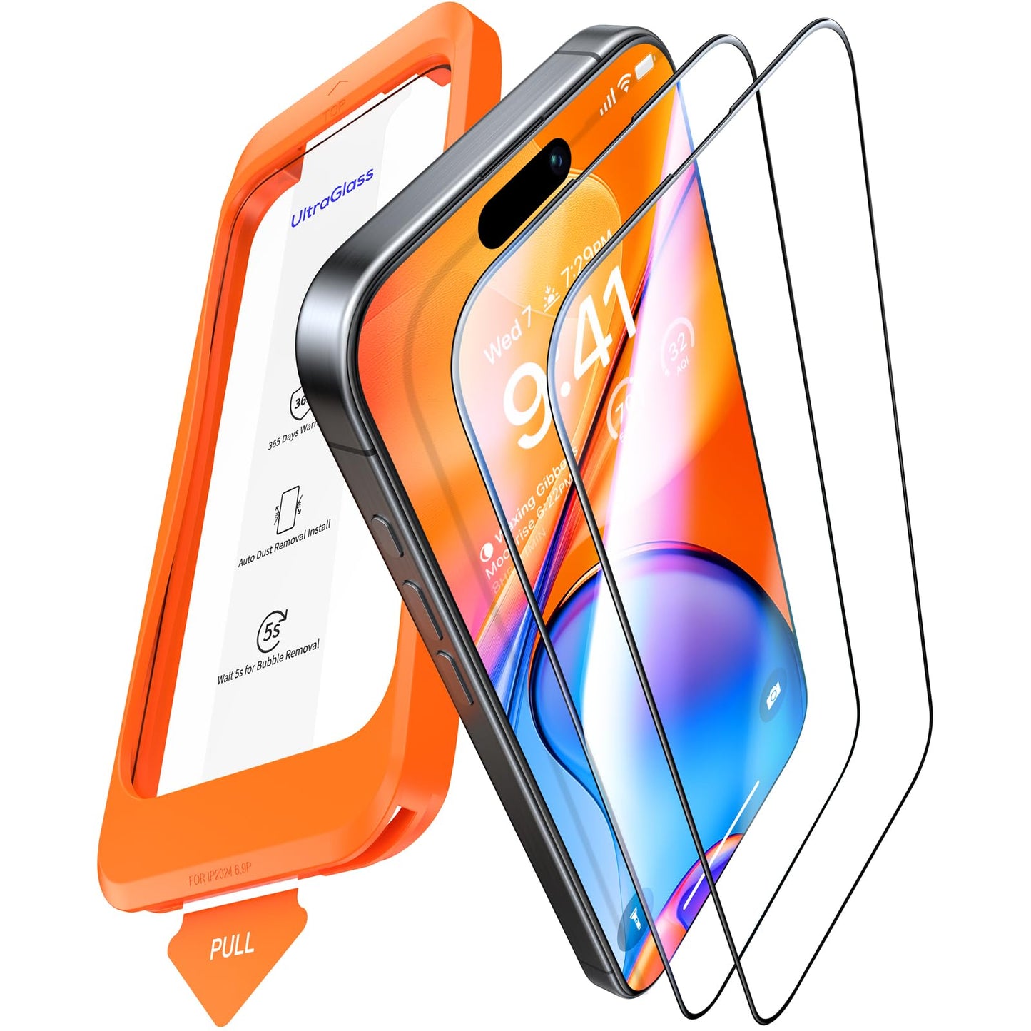 iPhone 17 Pro Max Screen Protector, 2 Pack